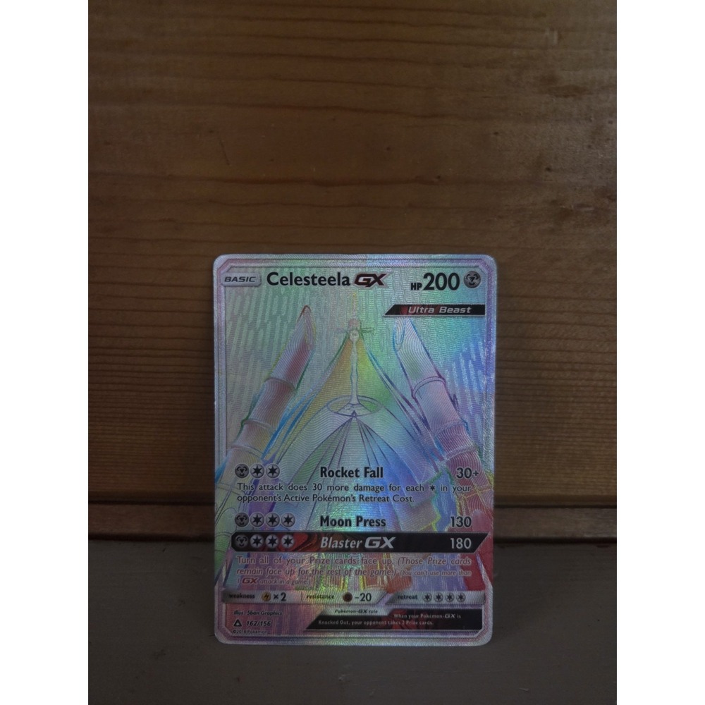 Celesteela GX 163/156 SM Ultra Prism Ultra Rare Holo Full Art English Pokemon